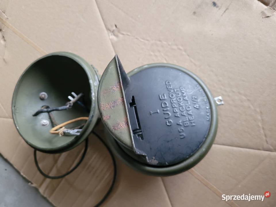 Harley WLA lampa blackout Guide Grodzisk Mazowiecki