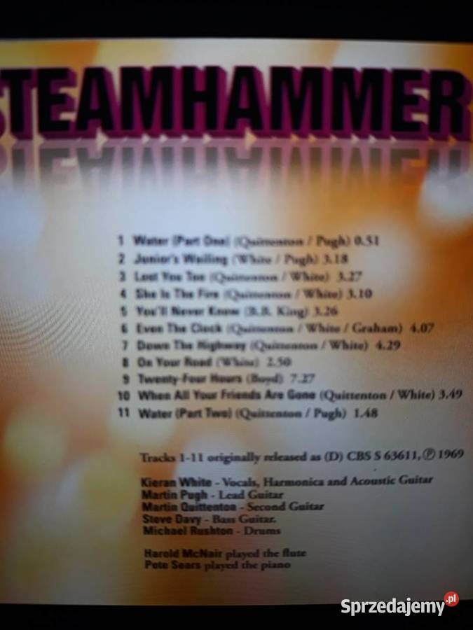 Archiwum rock bluesa STEAMHAMMER Steamhammer Rzeszów