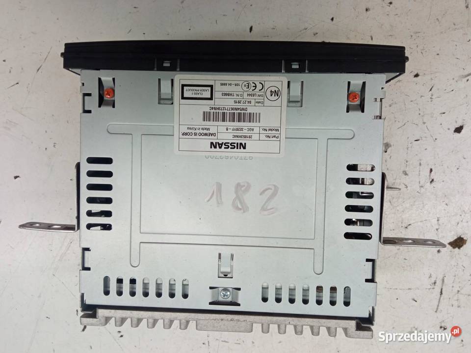 RADIO K13 281853HN4C Nissan Micra IV 2010