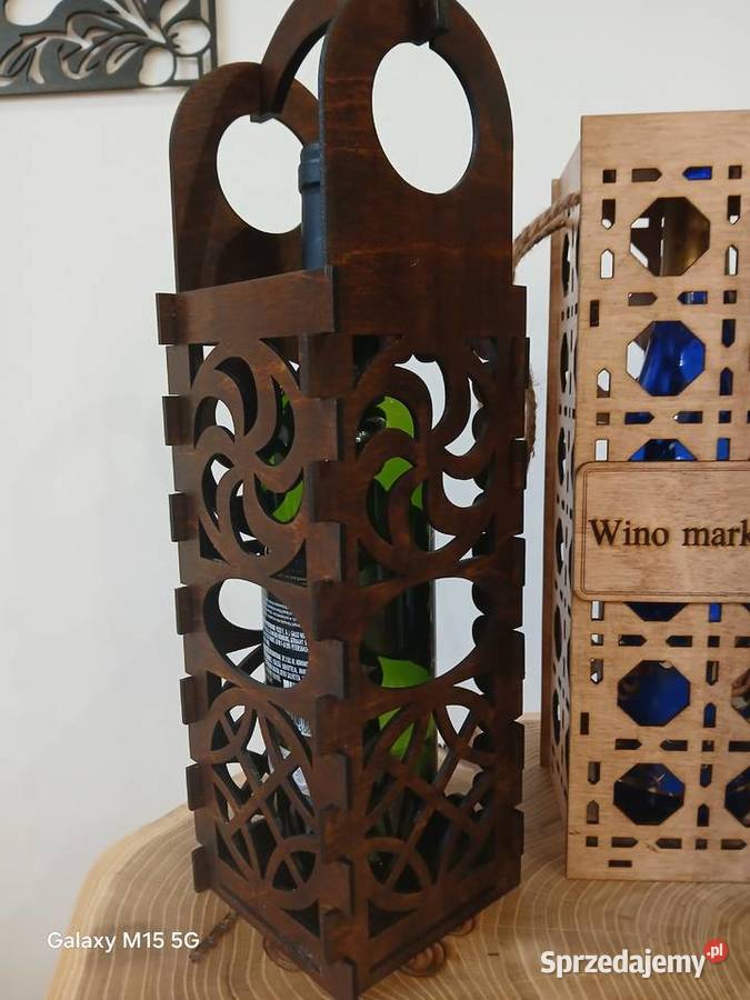 Skrzynka na wino bo foliówka to obciach Skawina