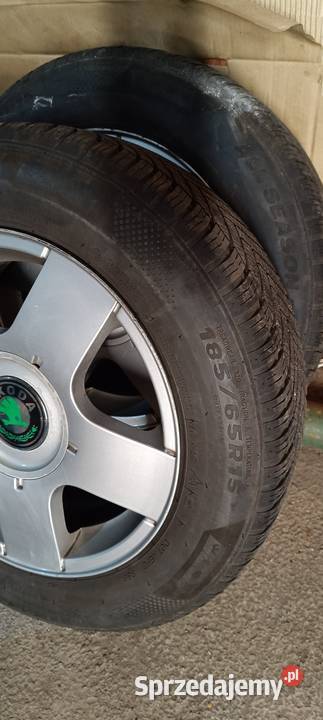 Koła zimowe 15 alu fabia polo ibiza Golf śląskie Myszków
