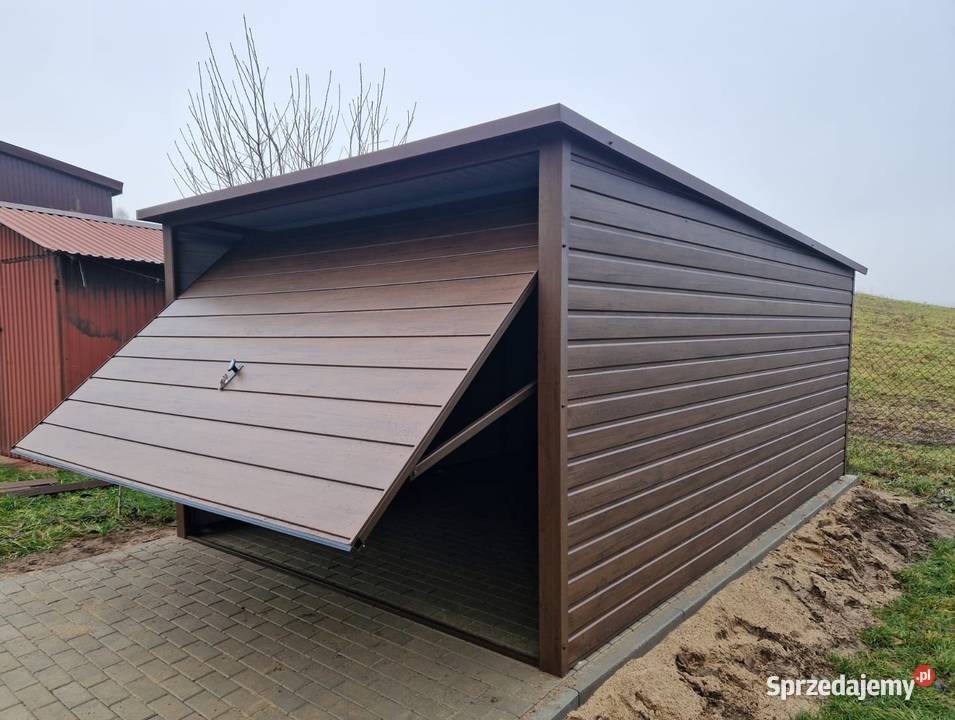 Garaż balszany PREMIUM mocny 4x6 NA PROFILU CAŁA