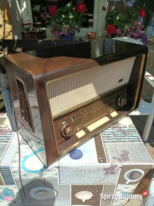 Radio lampowe AEG 6067 3D Telefunken Płock