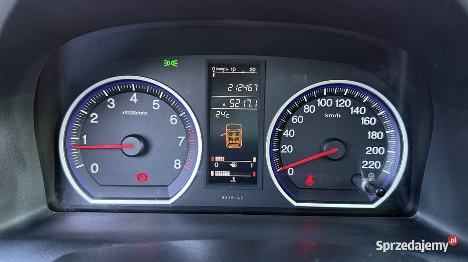 Honda CRV 20 Bnezyna 150 4x4 Xenon Skóry wielkopolskie Konin