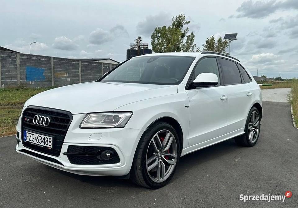 Audi SQ5 2016 R, 3.0TDI 313KM, Biala Perła