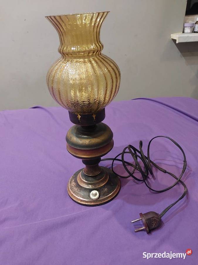 Lampka vintage Lampy stołowe i nocne Baby Górne sprzedam