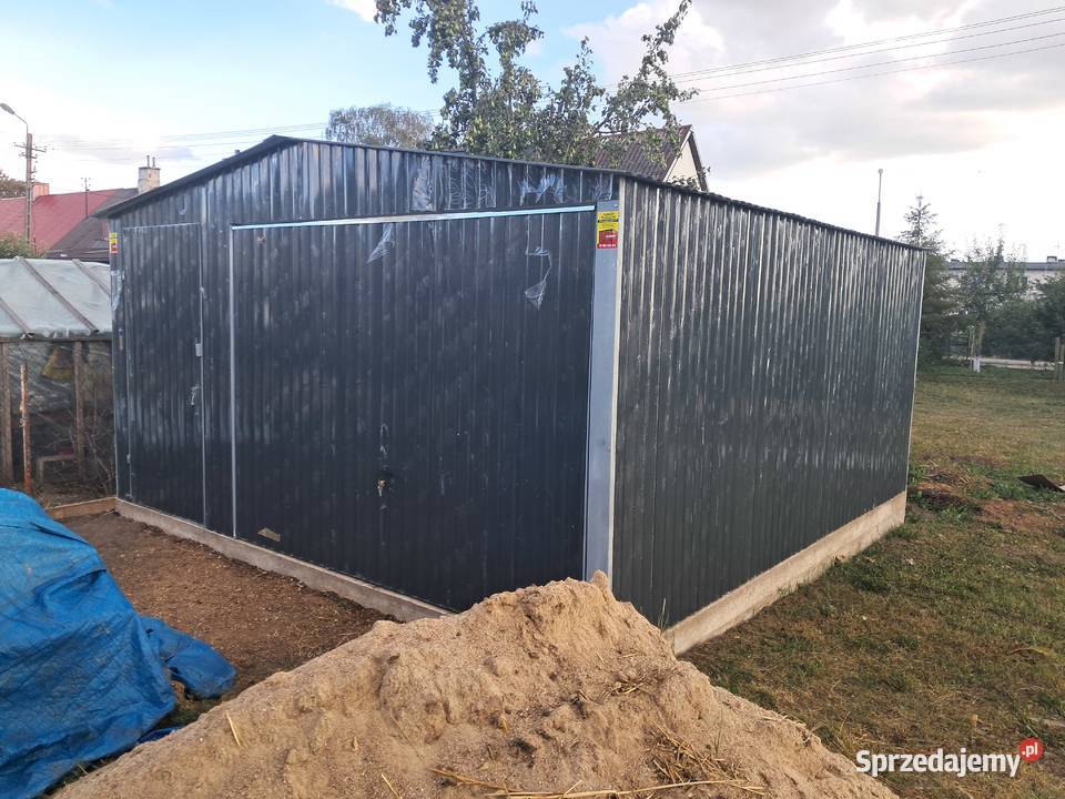 Garaze blaszane typowe i na zamówienie kojce Szyk
