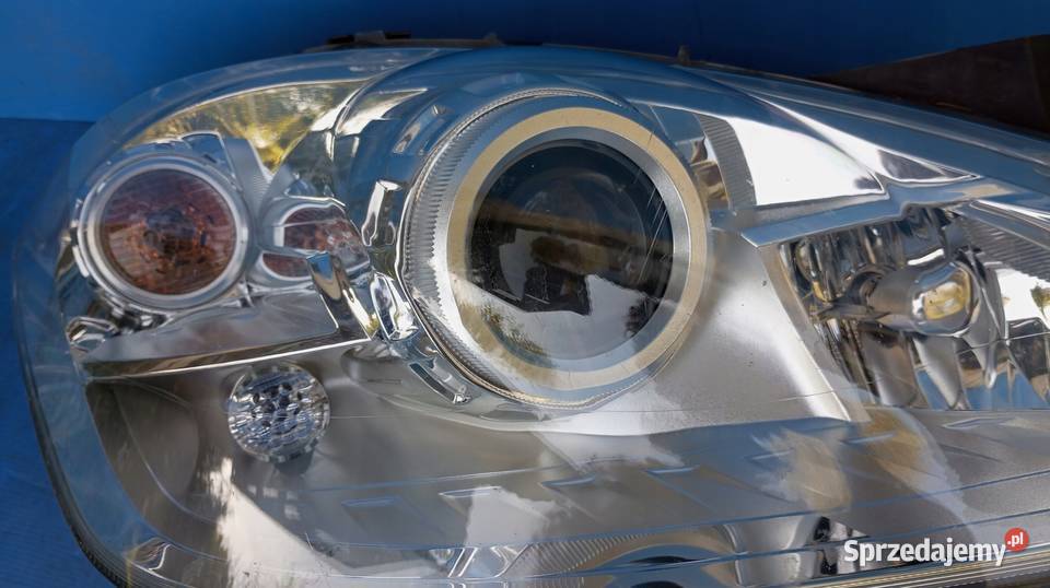 LAMPA PRAWY PRZÓD EU XENON MERCEDES A KLASA W169 Lampy przednie Nowy Tomyśl