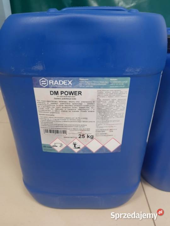 Preparat dezynfekcyjny radex dm power Działdowo sprzedam