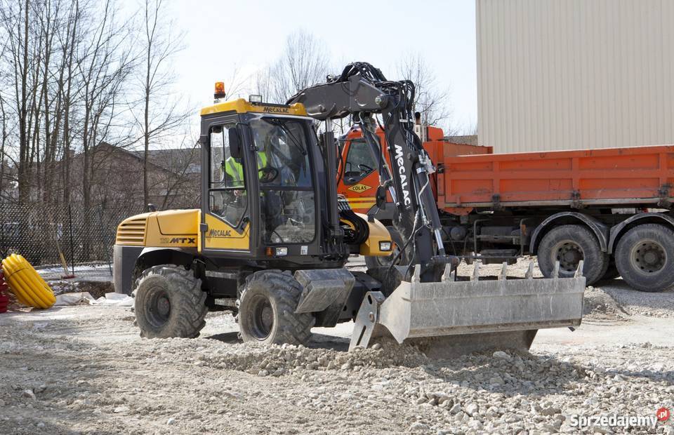 Usługi Roboty Ziemne Mecalac KoparkoŁadowarka Szczawa
