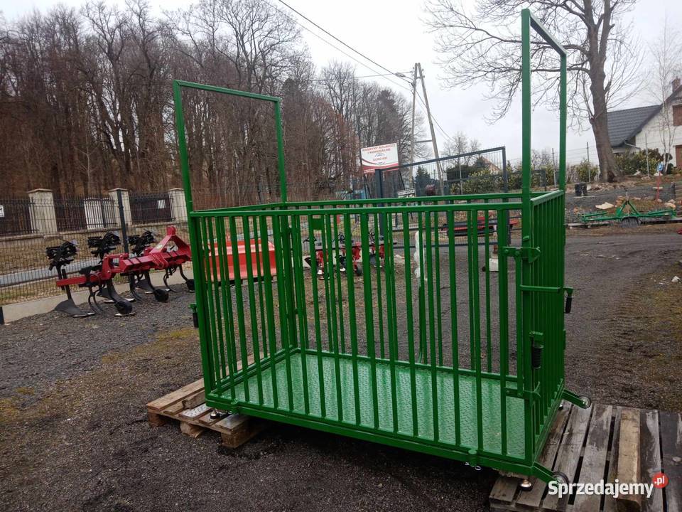Elektroniczna waga inwentarzowa WG021 bydła nieuszkodzony dolnośląskie Proszówka