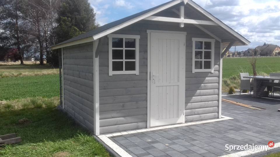 Domek drewniany ogrodowy narzędziowy drewutnia Podwilk