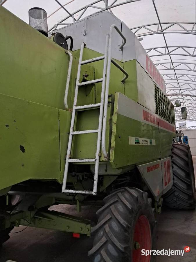 Kombajn Claas Mega 218 Czujniki strat ziarna Kęsowo