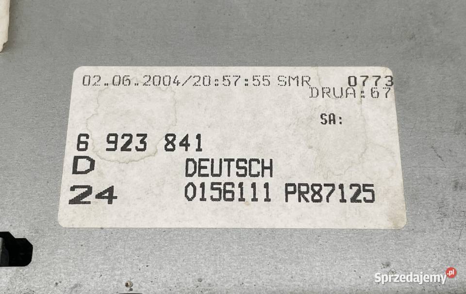 Radio BMW RCC10500 Kraków sprzedam