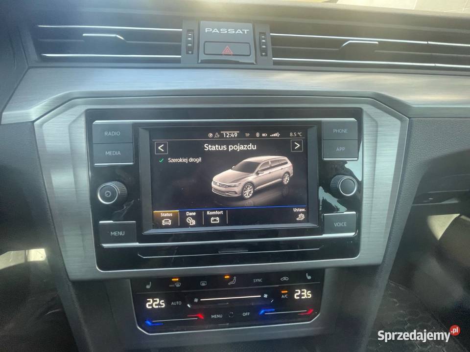VW Passat b8 EVO Lift Salon Bezwypadek DSG FV23 Zarejestrowany w Polsce Pabianice