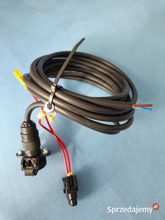 Kabel zasilający 5M z gniazdem 3pin Deutsch i