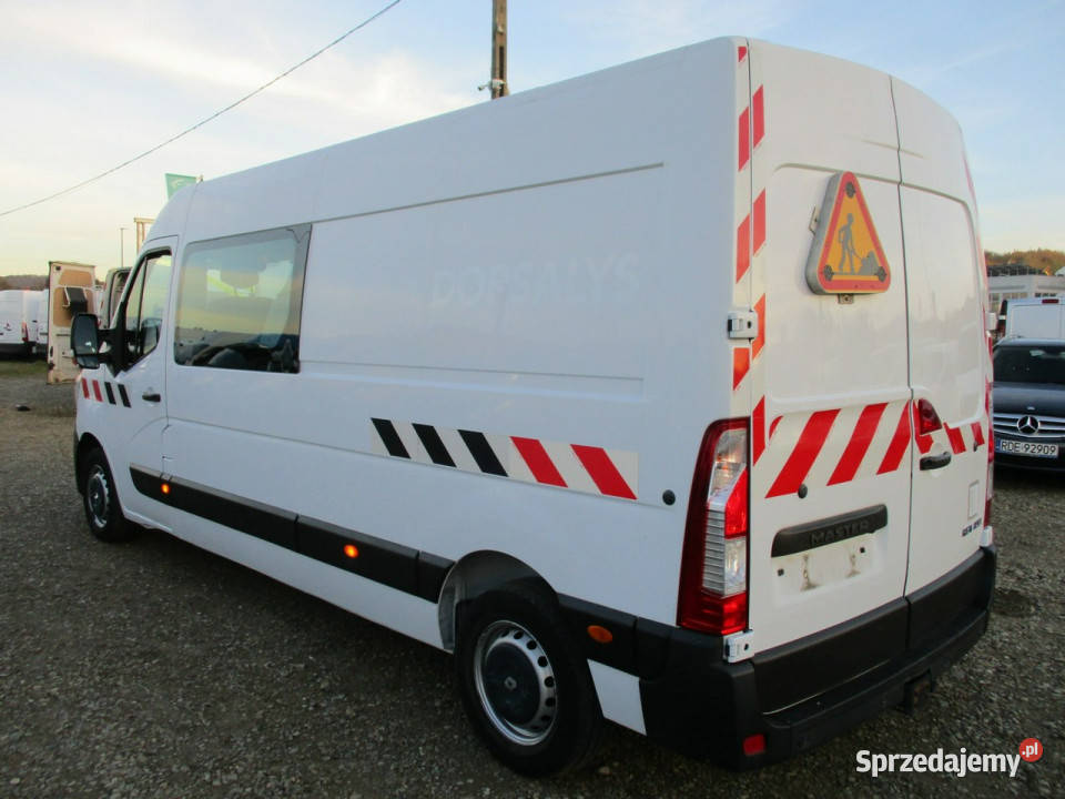 Renault Master L3H2 23 DCI 135 brygadówka 7 osób ABS