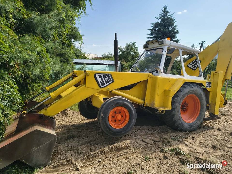 ZAMIANA Koparko ładowarka JCB 3c Kabina sprzedam