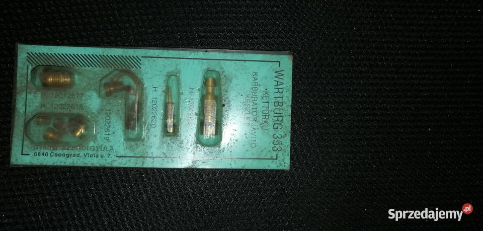 Zestaw naprawczy do gaźnika Wartburg 353 Warszawa sprzedam