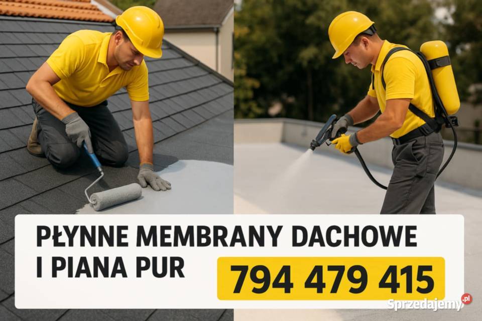Termoizolacje pianą PUR i Hydroizolacje Membramy Gorzów Wielkopolski