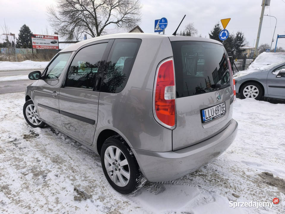 koda Roomster 12i 16V 90 Klimatyzacja Grzane czujnik parkowania Łuków sprzedam