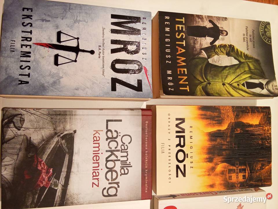 Książki Remigiusz Mróz i Jeremy Clarkson