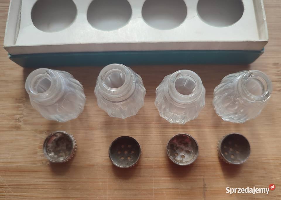 Srebro Francja pr 950 pieprzniczki i solniczki Warszawa