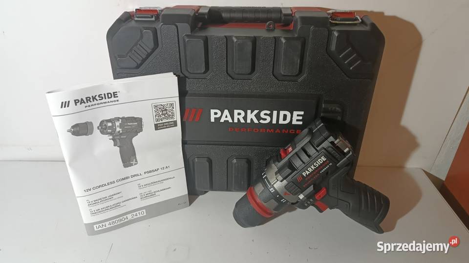 Wiertarkowkrętarka udarowa PARKSIDE 12V Katowice