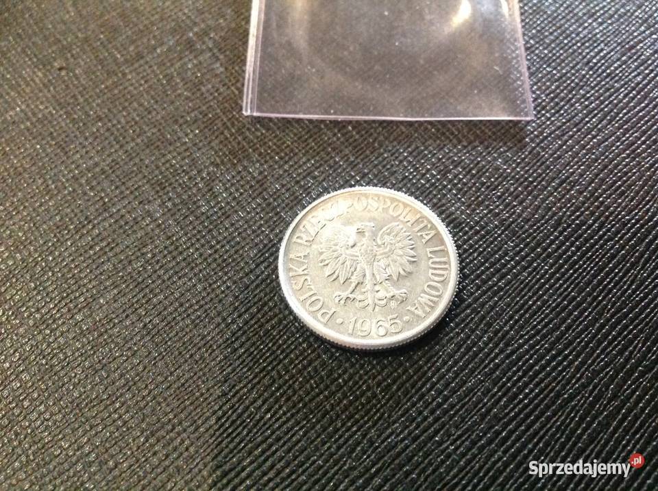 Moneta Polska 50 gr 1965 Aluminium Nowa Sól sprzedam