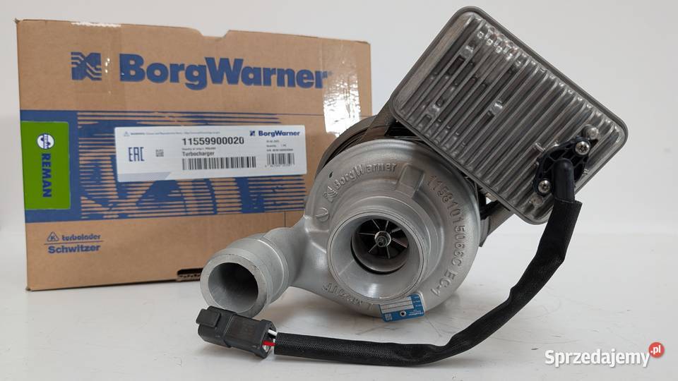 Turbosprężarka BorgWarner KKK Reman 11559900020 Siedlce