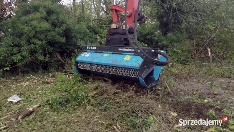 Mulczer leśny C4 FL140 koparek 915 ton