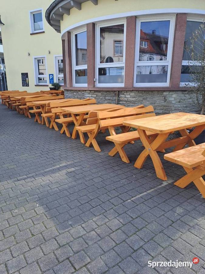 Meble ogrodowe producent lite drewno inny kolor Zestawy mebli ogrodowych Gdańsk