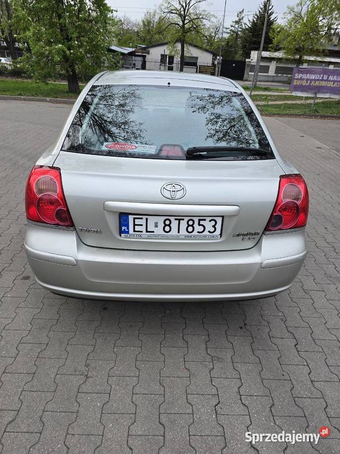 Toyota Avensis 20 benzyna 147 2004r T25 4/5 Łódź