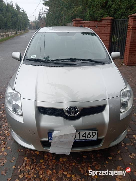 toyota auris 16 gaz Dzigorzew