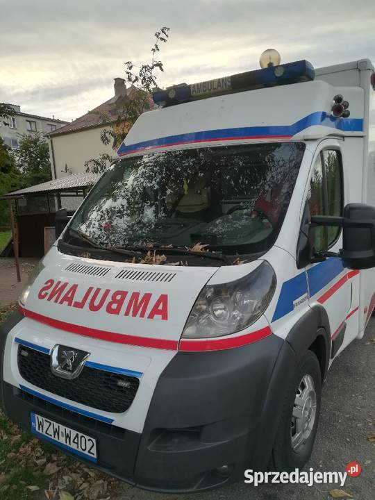 Peugeot boxer ambulans 30 noszę stryker kontener