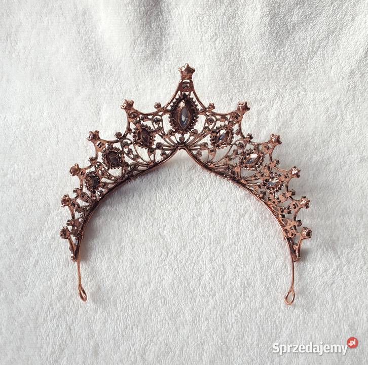 Korona czarna królowa wróżka wiedźma bal wesele Szczecin sprzedam