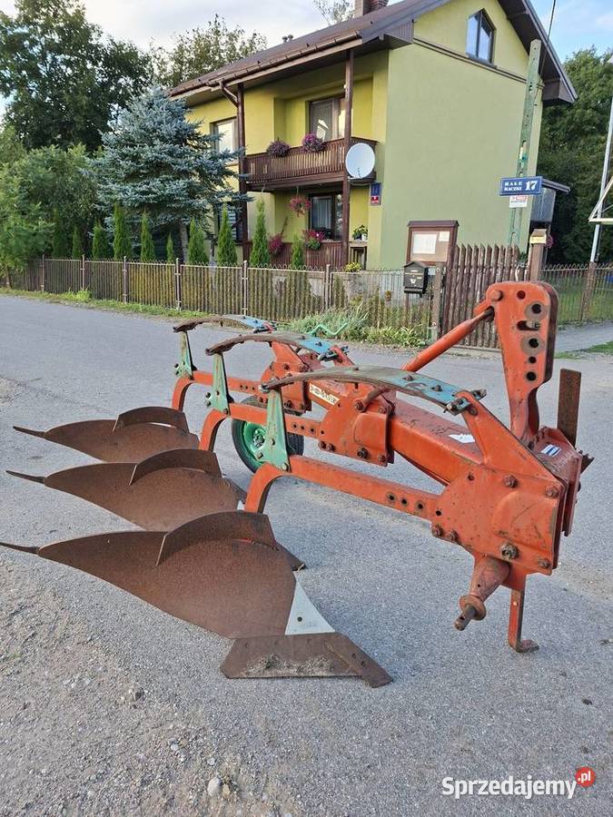Pług Kverneland 3 skibowy 14 4 vario 16 ab 85 podlaskie Raczki sprzedam