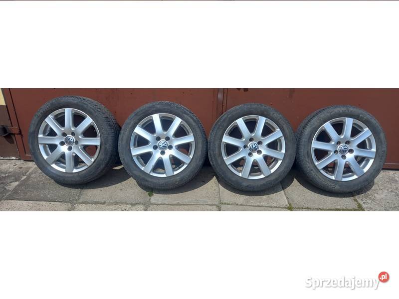 Kompletne koła ALU 20555R17 5x112z oponami LATO Andrespol