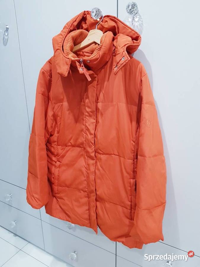 Damska puchowa kurtka w dużym rozmiarze Kurtki i płaszcze Dąbrowa Górnicza sprzedam