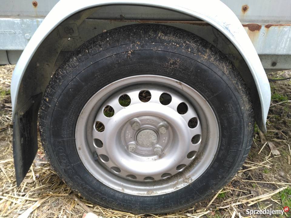 Przyczepa Stema zabudowana kontener 750 DMC 595kg Poznań