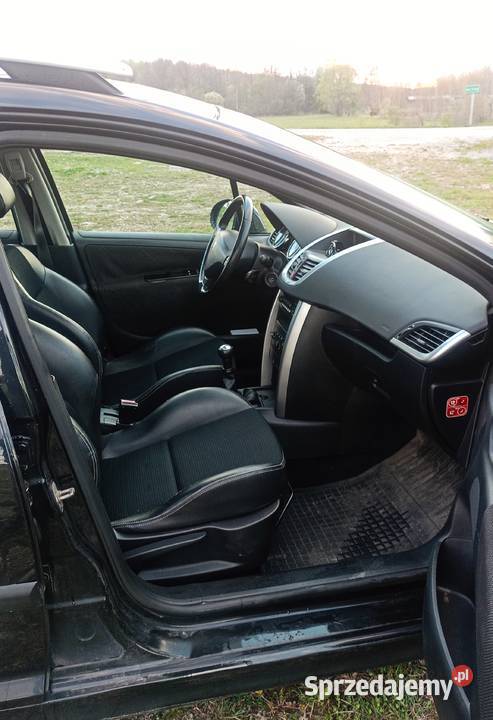 Peugeot 207SW Kombi 16 HDI 90 czarny Bochnia