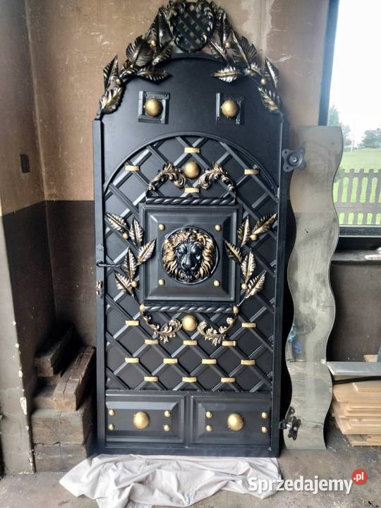 Brama wjazdowa dwuskrzydłowa furtka Ustroń