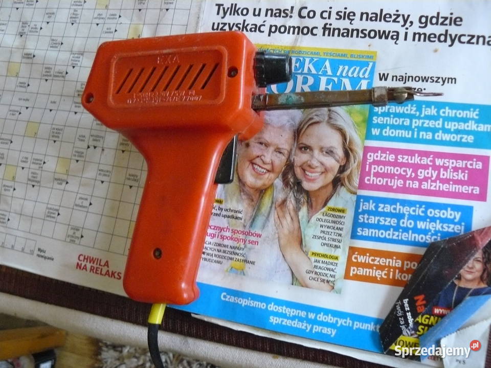 Polska lutownica transformatorowa z czasów prlu Lutownice Nowa Sól