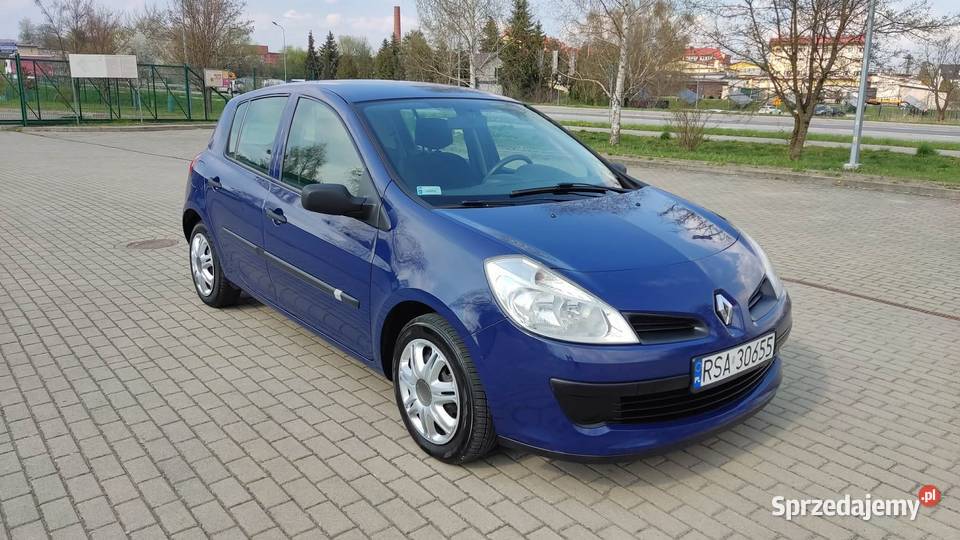 Renault Clio III 2007r 12 16v Klimatyzacja Jasło