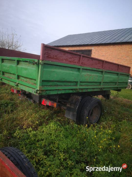 Przyczepa Wywrotka 3 strony jednoosiowa kiper Tuszyn