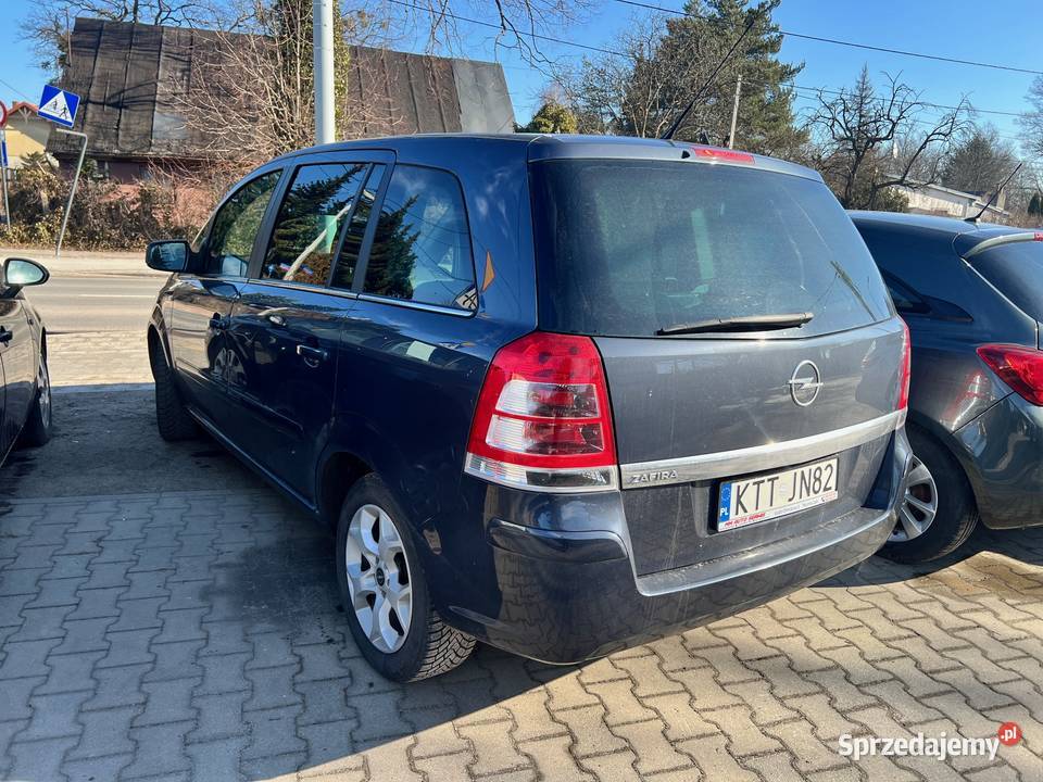 Opel Zafira B 18 Gaz 7osobowy zarejestrowany Łódź