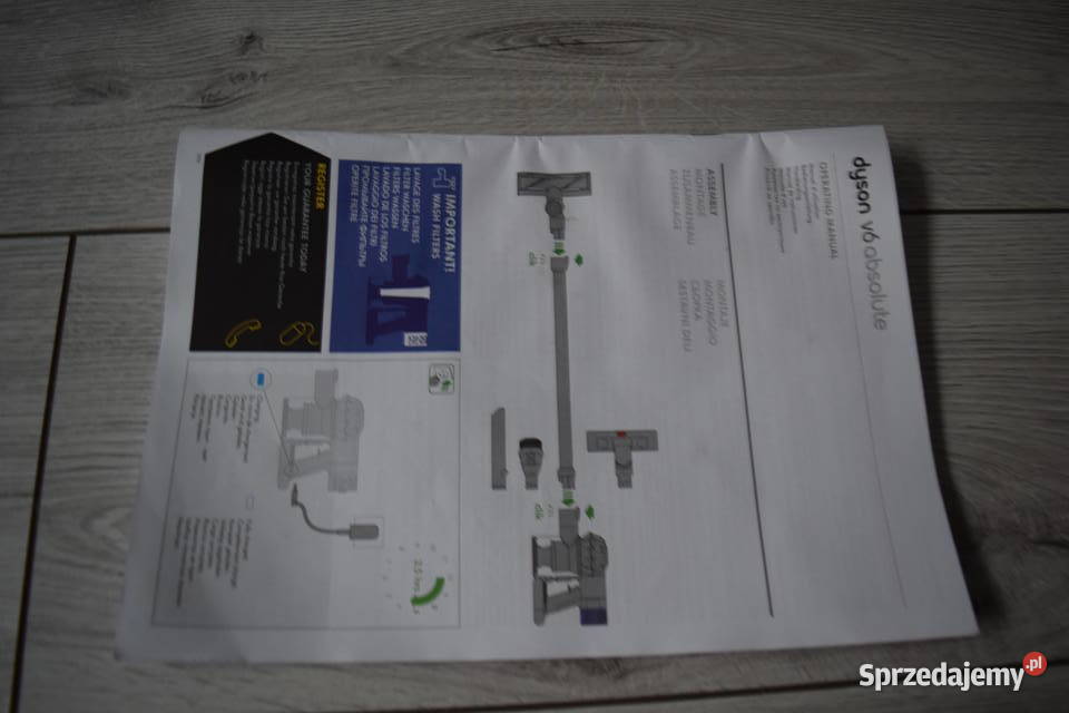 Odkurzacz Akumulatorowy Pionowy Oryginał