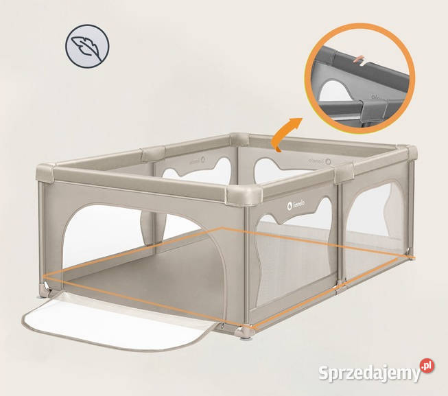 Kojec dziecka PLAC ZABAW boczne wejście Baranowo