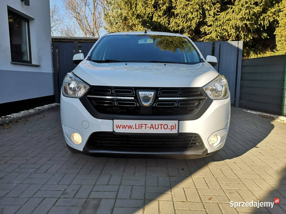 Dacia Lodgy 15DCI 109 Klimatyzacja Tempomat biały Lodgy