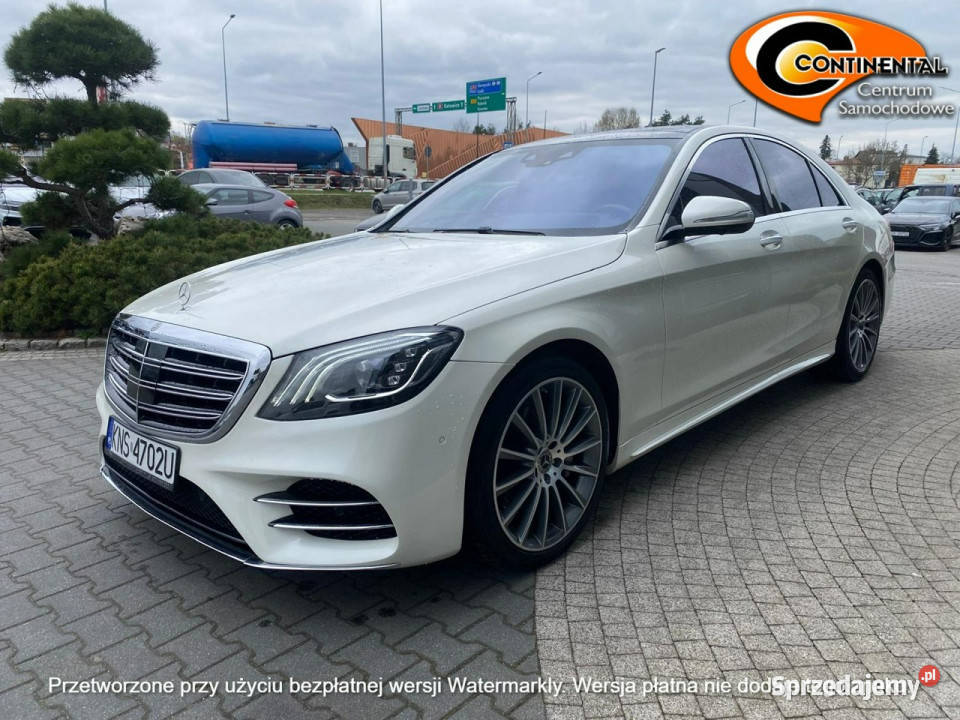 Mercedes S 560 4 maticstan W222 20132020 asystent pasa ruchu Żory sprzedam
